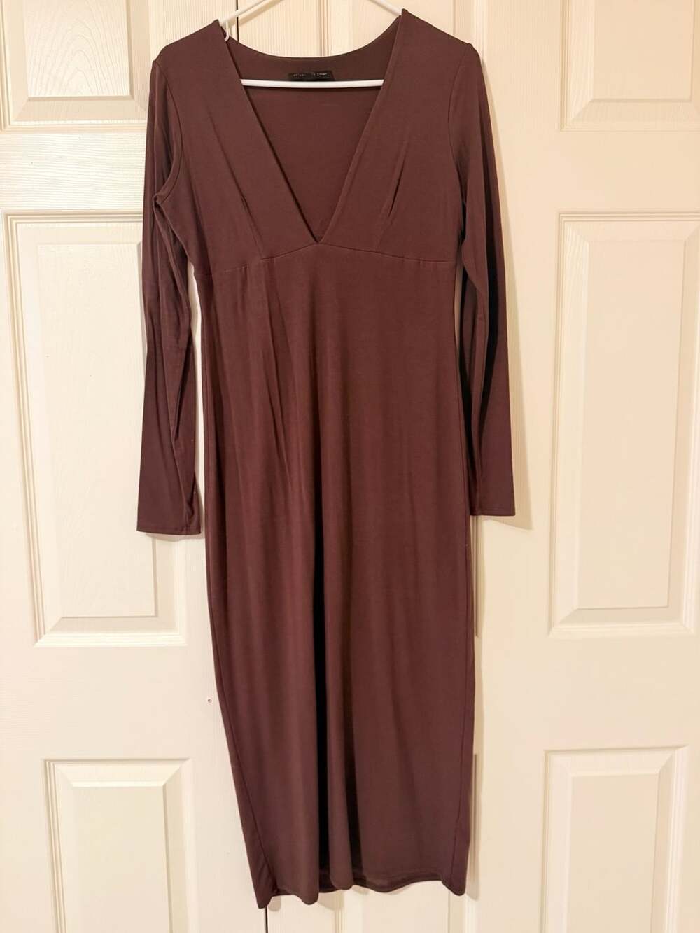 See You Monday Dress Brown